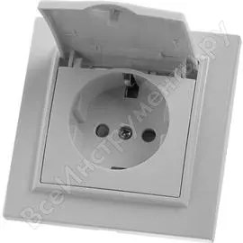 Одноместная розетка STEKKER Эрна 39052