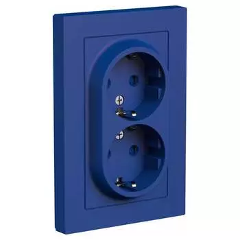 Розетка Systeme Electric Atlasdesign аквамарин ATN001126