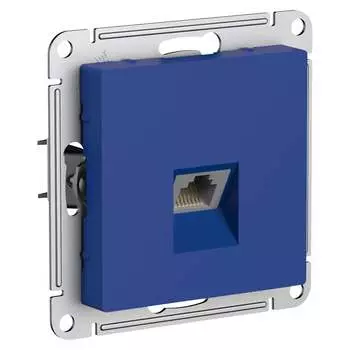 Розетка Systeme Electric Atlasdesign аквамарин ATN001186