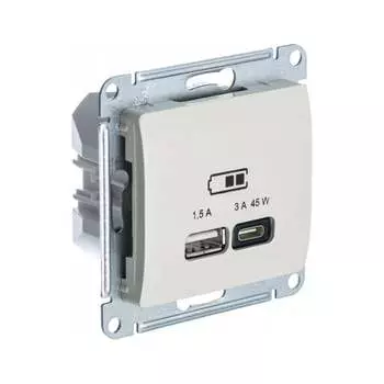 Розетка Systeme Electric Glossa GSL000929