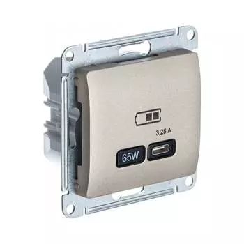 Розетка Systeme Electric USB GLOSSA GSL000427