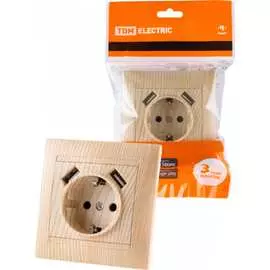 Розетка TDM ELECTRIC Лама SQ1815-0342