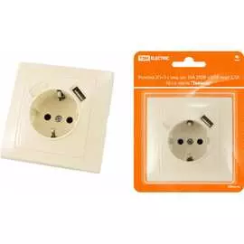 Розетка TDM ELECTRIC Таймыр SQ1814-0140