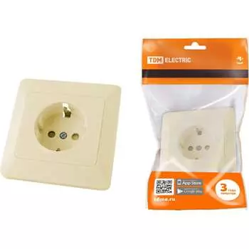Розетка TDM ELECTRIC Ильмень SQ1823-0114