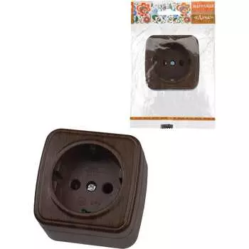 Розетка TDM ELECTRIC Дача Народная SQ1824-0028