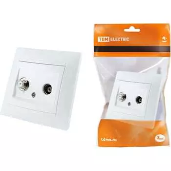 Розетка TDM ELECTRIC Лама SQ1815-0020