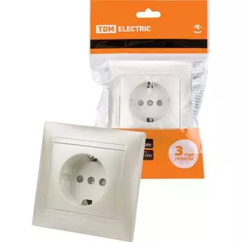 Розетка TDM ELECTRIC Лама SQ1815-0811