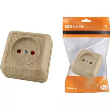 Розетка TDM ELECTRIC Ладога SQ1801-0053