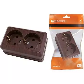 Розетка TDM ELECTRIC Ладога SQ1801-0036