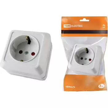 Розетка TDM ELECTRIC Ладога SQ1801-0060