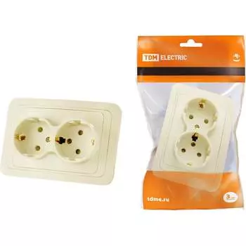 Розетка TDM ELECTRIC Валдай SQ1804-0126