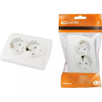 Розетка TDM ELECTRIC Онега SQ1805-0013