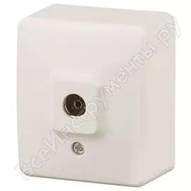 Одиночная tv розетка ЭРА 11-3201-02 Эксперт Б0020725