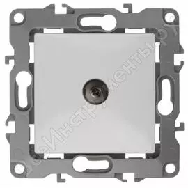 Проходная tv розетка ЭРА 12-3102-01 Б0027431