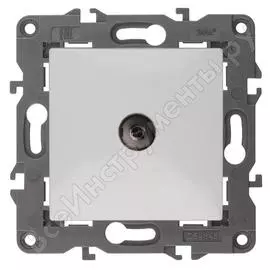 Одиночная TV розетка ЭРА 14-3101-01 Elegance Б0034290