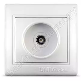 Телевизионная розетка UNIVersal Севиль С0027