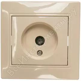 Одиночная розетка TV Intro Plano Б0027618