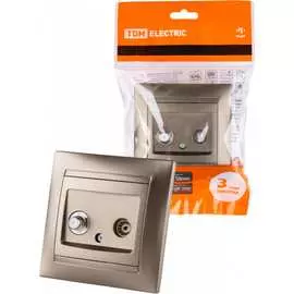 Розетка TV TDM ELECTRIC Лама SQ1815-0720