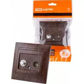 Розетка TV TDM ELECTRIC Лама SQ1815-0420