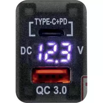 Розетка usb для Toyota 32x20 РИФ RIF22-4-1013400