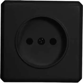 Розетка Vesta Electric Mega Black FRZ00010105CMT