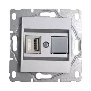 Розетка Vesta Electric Silver FRZ00050210SRM