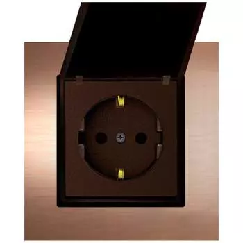 Розетка Vesta Electric Exclusive Champagne Metallic FRZ00041024BSH