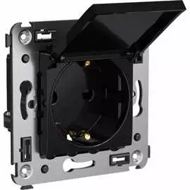 Розетка в стену DKC Avanti 4402013