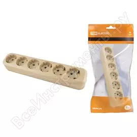 Розеточная колодка TDM ELECTRIC Эко SQ1806-0057