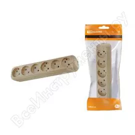 Розеточная колодка TDM ELECTRIC Эко SQ1806-0056