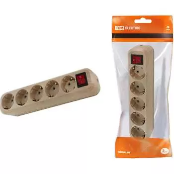 Розеточная колодка TDM ELECTRIC Эко SQ1806-0055