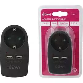 Розеточный адаптер duwi 27419 3