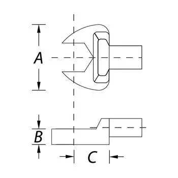 Рожковая насадка NORGAU N118-27 051111227