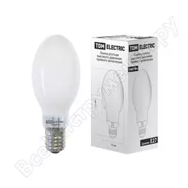 Ртутная лампа высокого давления TDM ELECTRIC ДРВ 160 Вт Е27 SQ0325-0019