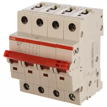 Четырехполюсной рубильник ABB SD204/40 2CDD284101R0040