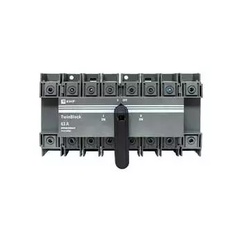 Рубильник EKF TwinBlock tb-s-63-4p-rev