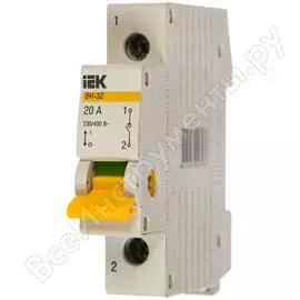 Рубильник IEK ВН-32 MNV10-1-020