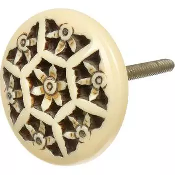 Ручка для мебели BlumenHaus Слоновая кость 66292
