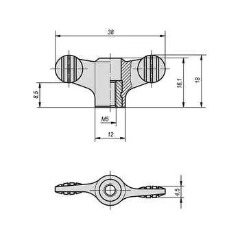 Ручка KIPP K0274.1905