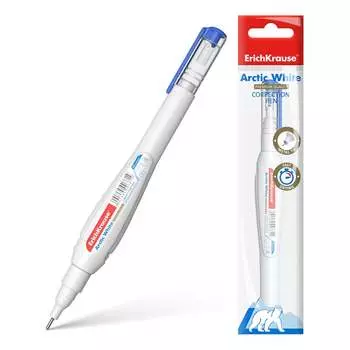 Ручка-корректор ErichKrause Arctic white 14173