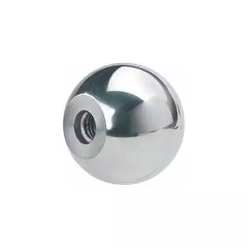 Ручка шаровая ЦКИ DIN319 C 50 ПЛАСТИК М12 ЧЕРНАЯ 53461