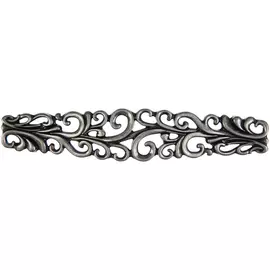 Ручка-скоба giusti wmn707 128 мм старое темное серебро глянец wmn707.128.0021