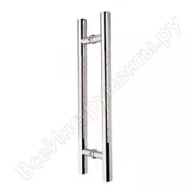 Ручка скоба мсм bs7-60 sn/cp матовый никель/хром 00000001593