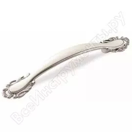 Ручка-скоба слорос глянцевый/белый fs-141 096 cr хгб х