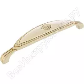 Ручка-скоба слорос золото прованс/топленое молоко fs-138 128 зпб х