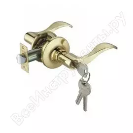 Ручкa защелкa мсм z112-r pb полированная латунь 00000000996