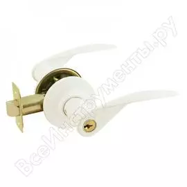 Ручка-защелка нора-м белый тт12-01 ключ/фикс. 9723