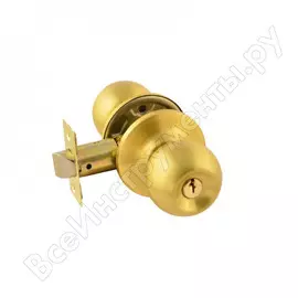 Ручка-защелка нора-м new мат.золото зш-01 ключ/фикс. 15682