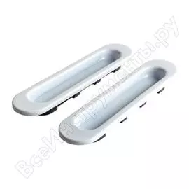 Ручки для раздвижных дверей tixx белый insdh 501 w