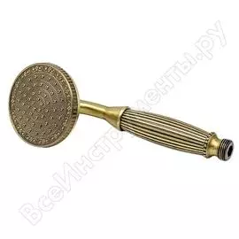 Ручная лейка для душа milacio бронза mc.006.br